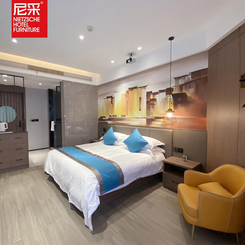 温州普尔顿星级酒店套房公区大堂全套家具 工厂来图来样制造