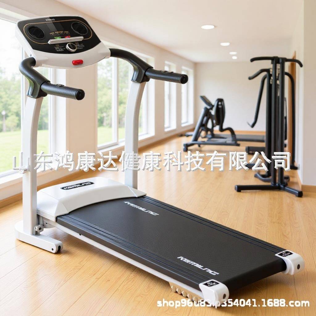 源头工厂出口跑步机家用款多功能静音折叠室内健身房器材电商爆款
