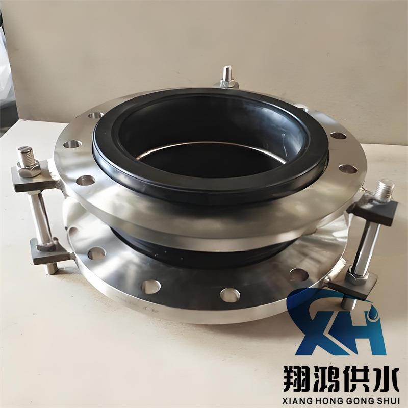 不锈抗压环橡钢接头胶防吸扁耐79压补偿器进水口橡负胶软连接