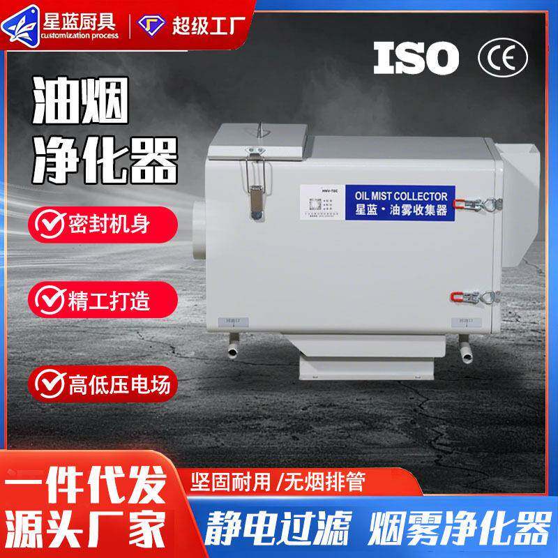 机床工厂油烟净化器机床磨床机械油雾净化器加工设备油烟过滤器