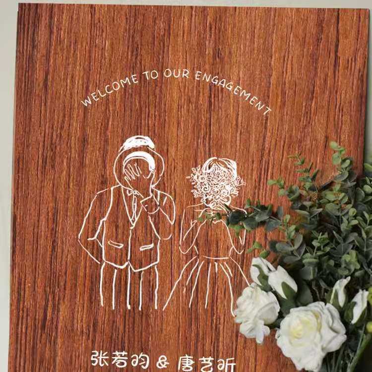 结婚布置装饰氛围订婚仿真木纹迎宾牌户外婚礼路引酒店kt板展架,居家布艺,居家婚庆拖鞋,淘宝优惠券,粉丝福利购,淘宝优惠卷
