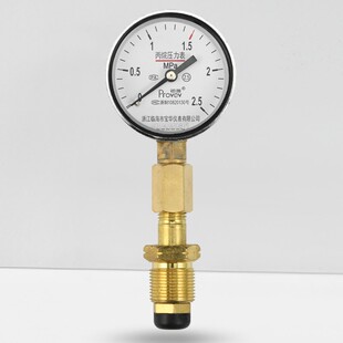 钢瓶气瓶压力表标准气体混合气体氧气氮气氩气氢气二氧化碳压力检