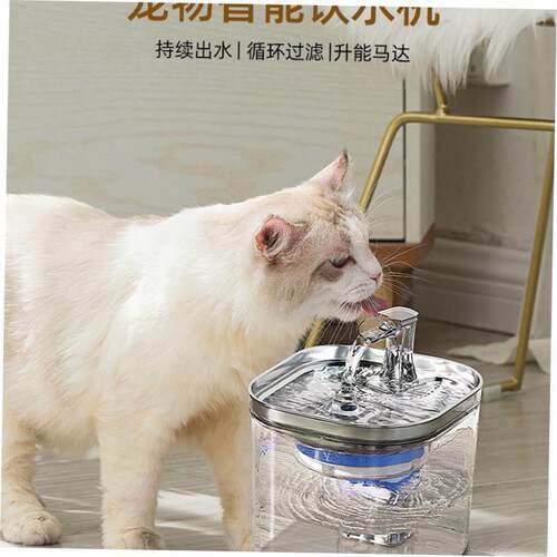 Pet Dog Cat Water Fountain Electric Automatic Water Feeder