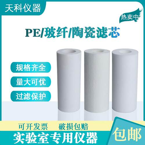CEMS烟气过滤芯 玻纤 PE 陶瓷材质保护过滤器滤芯通用过滤器滤芯