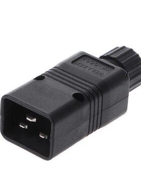 Rewirable IECs 320-C20 Male Connector 16A AC 3 Pin Power