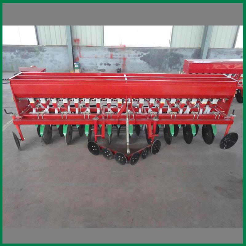 小麦播种机厂家直销拖拉机带后置悬挂多功能农用稻谷施肥播种机械
