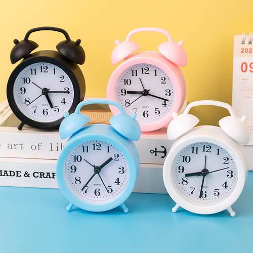 Creative Silent Pointer Alarm Clock for Children - A Multi-f