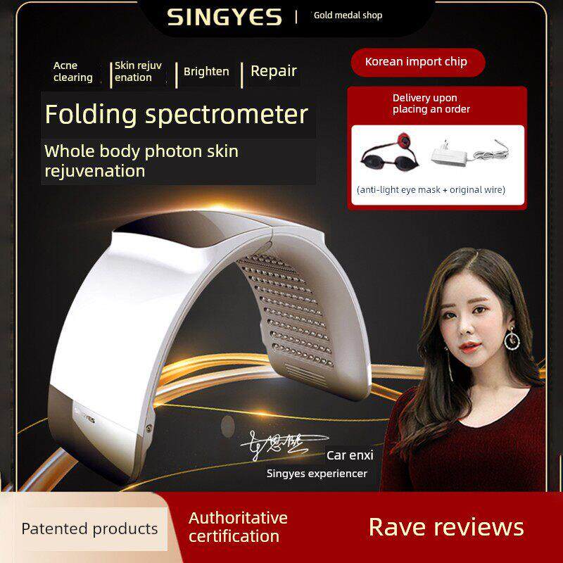 正宗韩国祛痘光谱仪，敏感皮肤修覆，美白，光子嫩肤，红蓝光美容