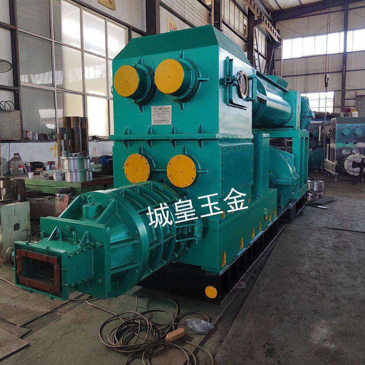现货供应整套红砖制砖机械设备 JKB50/50双级真空挤出机全套设备