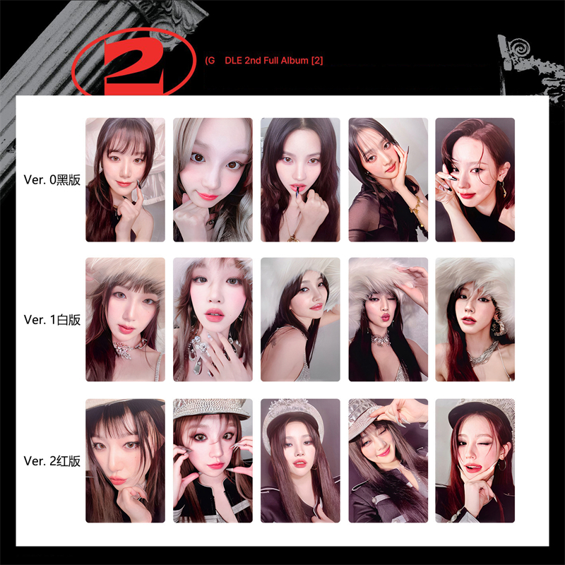 (G)I-DLE 第二张正规专辑[2]普通版专卡宋雨琦MINNIE周边小卡
