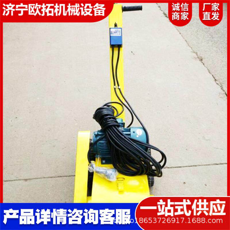 手推式电动除锈机船舶甲板锈迹打磨抛光机便携钢板抛光设备