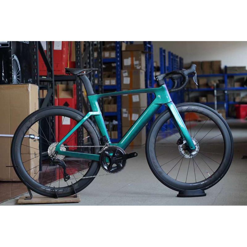 TFSA JH10 碳纤维公路车 破风气动全内走105 7170大套公路自行车