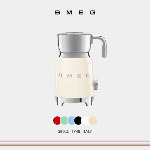 SMEG/斯麦格 电动奶泡机MFF11家用全自动冷热打奶器巧克力机