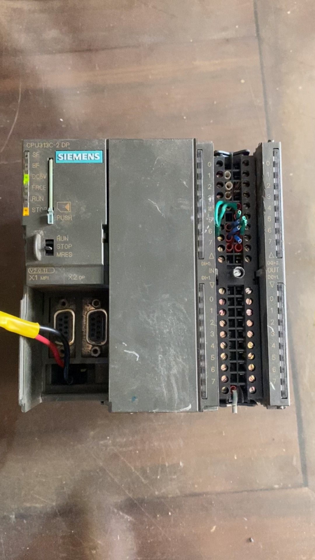 西门子PLC，6ES7313-6CE01-0AB0，通电如视