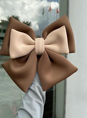 金彭su装饰紫色蝴蝶结金鹏电动三轮车配饰可爱公仔装饰品小配件