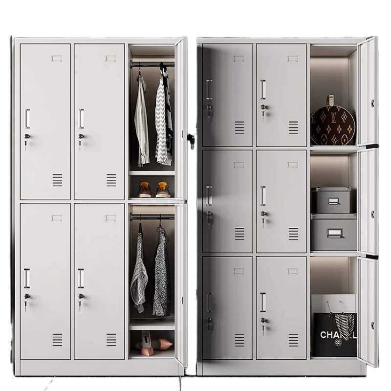 钢制更衣柜铁皮柜带锁员工储物柜宿舍六门柜存包柜阳台办公室碗柜,商业/办公家具,办公储物柜,淘宝优惠券,粉丝福利购,淘宝优惠卷