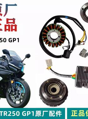 适用台荣GP1线圈磁电机TR250-A摩托车超越离合器定子组件磁钢启动