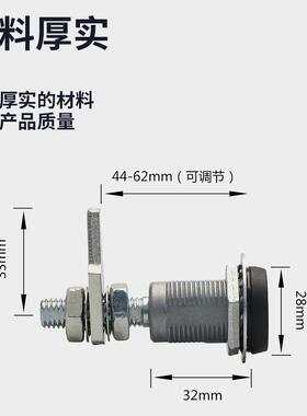 直销新款MS816-1A地铁嵌入式三角迫紧锁锌合金锁圆柱锁不锈钢转舌