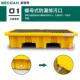双桶型防渗漏托盘危废防泄漏托盘化学盛漏平台油桶接油盘二次容器