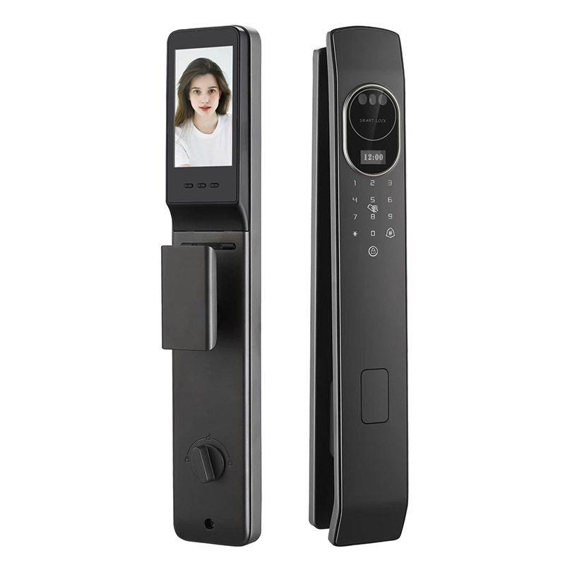 涂鸦猫眼智能锁全自动3D人脸识别可视屏防盗门WIFI远程控制智能锁