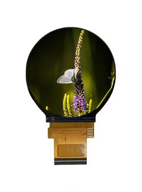 2.1寸圆屏TFT厂家480x480宽温IPS液晶屏模组SPI+RGB