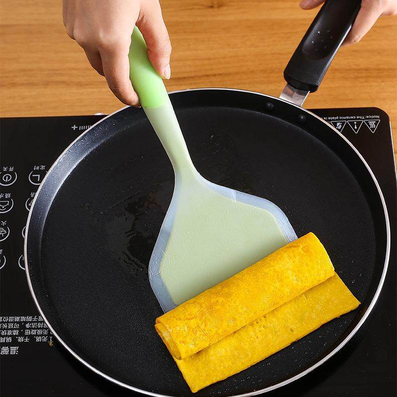 平底锅煎饼铲子耐高温玉子烧锅铲硅胶铲不粘锅专用铲子鸡蛋平底铲