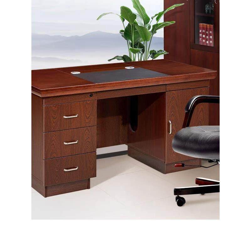 特价高档单双人办公桌椅组合教师财务中式油漆实木贴皮单位电脑桌,商业/办公家具,办公电脑桌,淘宝优惠券,粉丝福利购,淘宝优惠卷