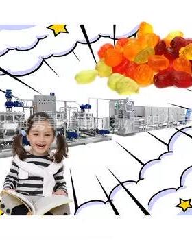 出口专用乳清蛋白粉软糖机 全套水果软糖机 全套姜黄素保健软糖机