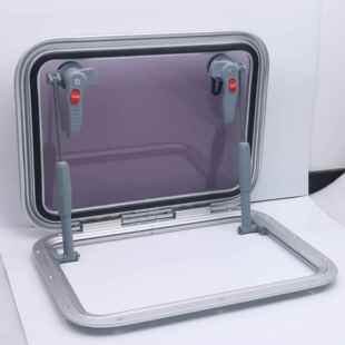 克长方形舷窗铝合舷窗多金规开孔尺寸格亚力璃船玻用游艇房车舷窗