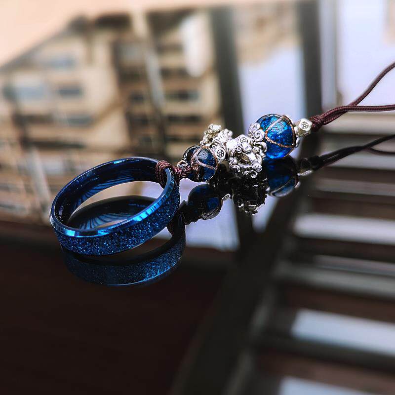 原创手机挂绳男款壳高端指环扣女精致小件网红级防丢吊坠短新国风