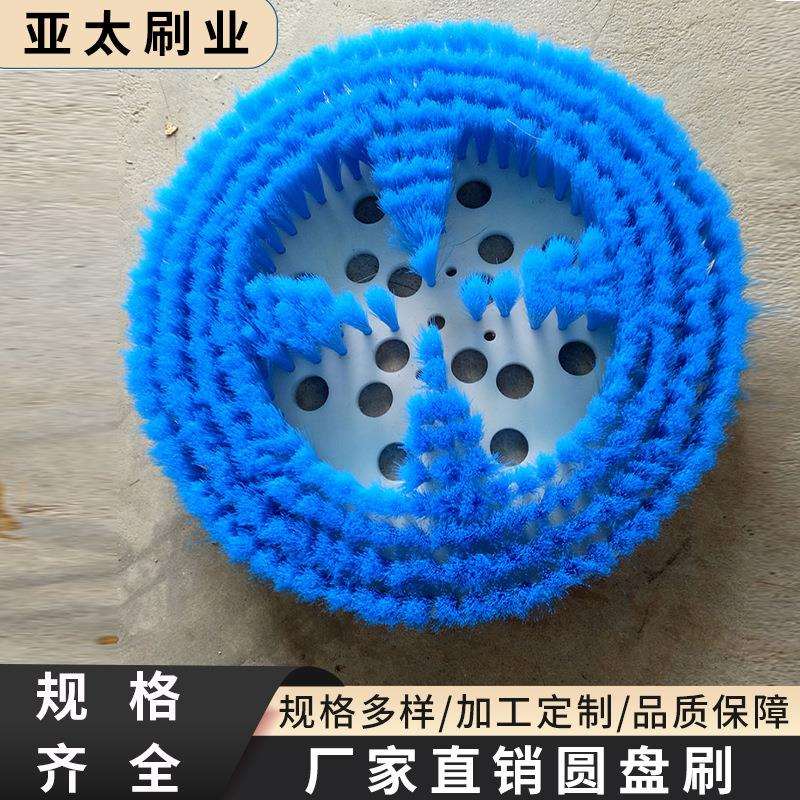 厂家圆盘刷工业机械清洁圆形刷子除尘打磨毛刷盘抛光清洗盘刷