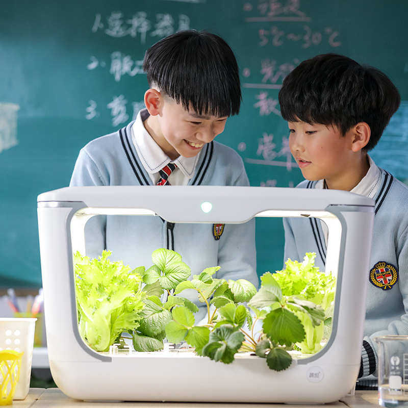 智能种菜机室内无土栽培蔬菜水培植物育苗花卉家庭种植箱花盆