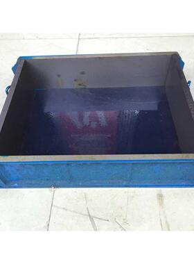 钢板铁质混凝土大板喷射试模450*350*120mm砼大板喷射试模(全铁)