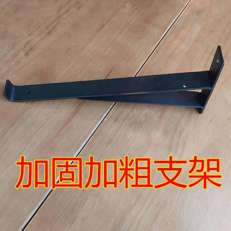 书架上墙上置物架承重力强实木一字隔板悬空搁板挂墙木板厨房昌震图片
