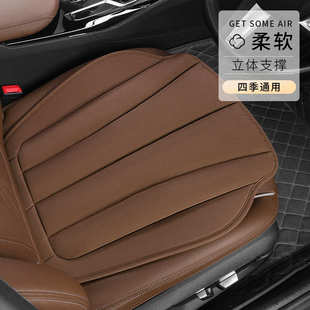 汽车单片座垫加三件套冬季 高端新品 车座椅垫绒面皮革通用防滑座套