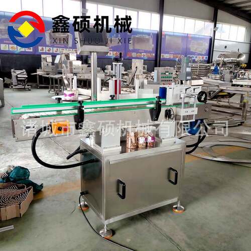 全自动圆瓶贴标机酒类塑料瓶不干胶贴标签机玻璃瓶定位贴标机