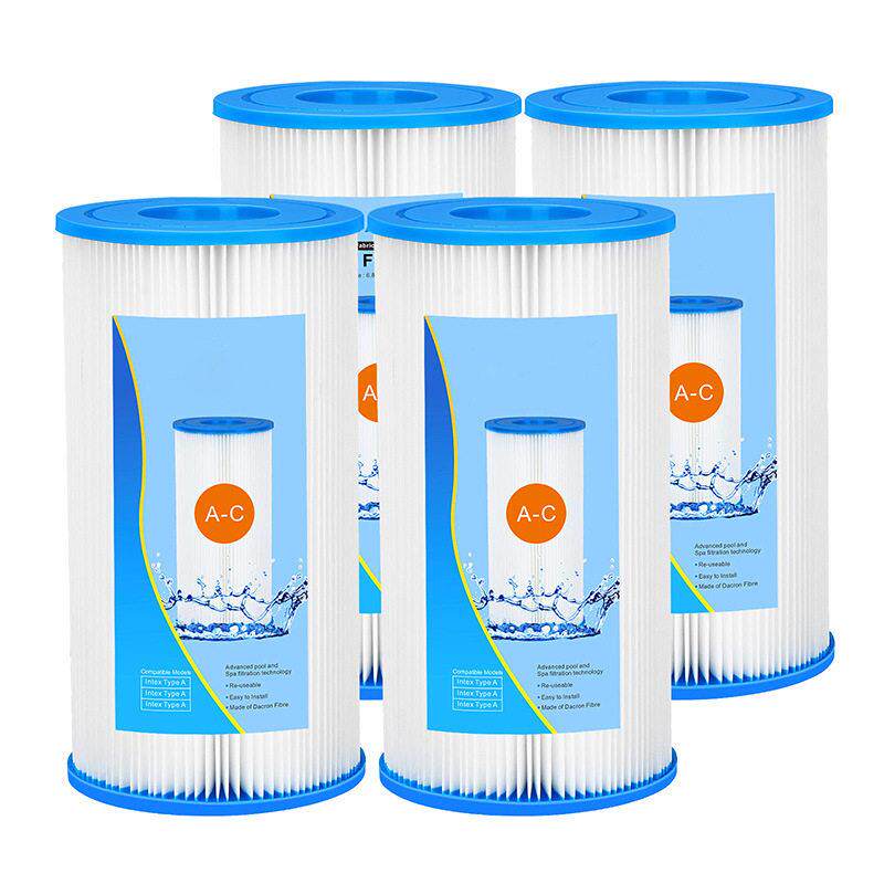 厂家出售泳池滤芯A型C型游泳池滤芯器 泳池过滤纸芯 尺寸可定
