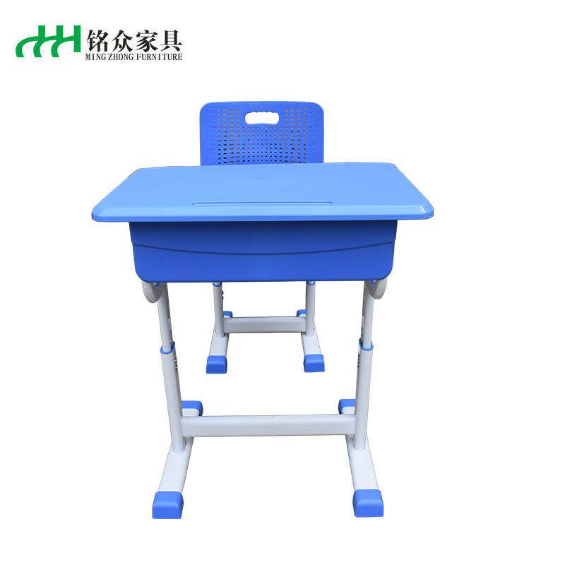 校中小学现生课桌K07椅辅导班学习桌可升降带课桌书架学货