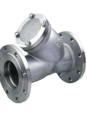 GL41W-16P DN500 大口径304不锈钢Y型过滤器 不锈钢法兰过滤器