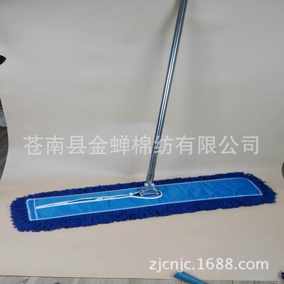 加厚加大大堂尘推棉纱拖把纯棉线排拖拖把平板拖把地拖6090CM