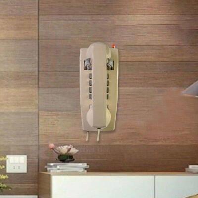 Wall Telephone with Mechanical Ringing Wall Mount Phone