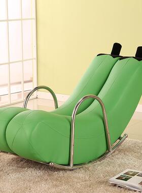 创意人懒摇人沙发香躺椅摇椅摇椅个性可单爱卧室现蕉代小户ZIX型