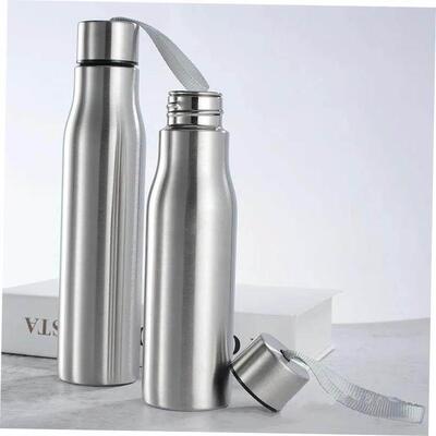 500ml/1000ml Stainless Steel Sport Water Bottle Single-layer