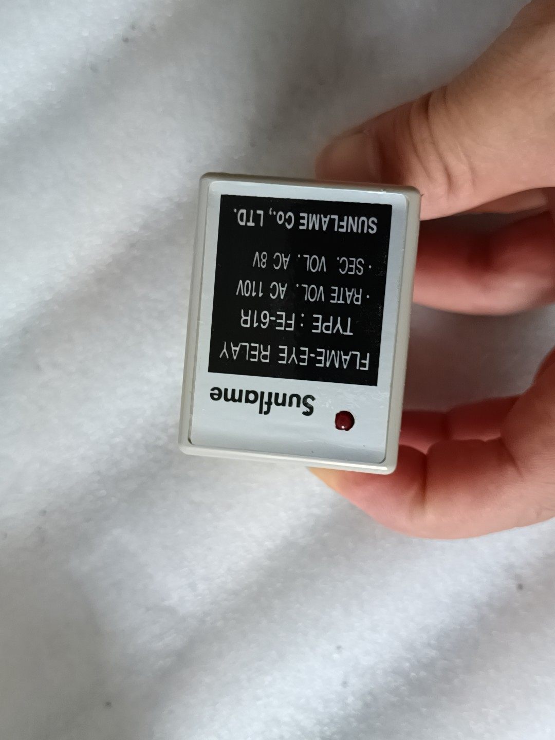 SUNFLAME FLAME-EYE RELAY