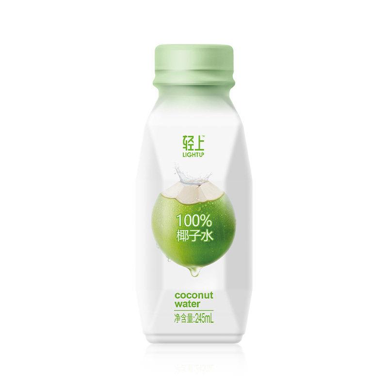 轻上椰子水旗舰店100%纯椰汁原味饮品非青果汁饮料孕妇可喝脂整箱