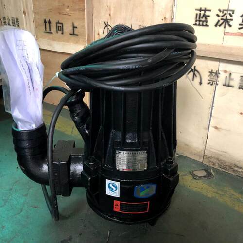 蓝深污水提升泵AS30-2CB 铸铁材质电动排污泵 撕裂式叶轮
