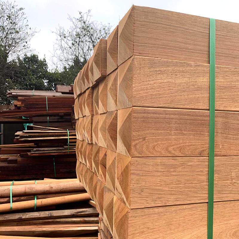 印尼菠萝格扣板防腐木护墙板桑拿板吊顶阳台实木板天花板墙面