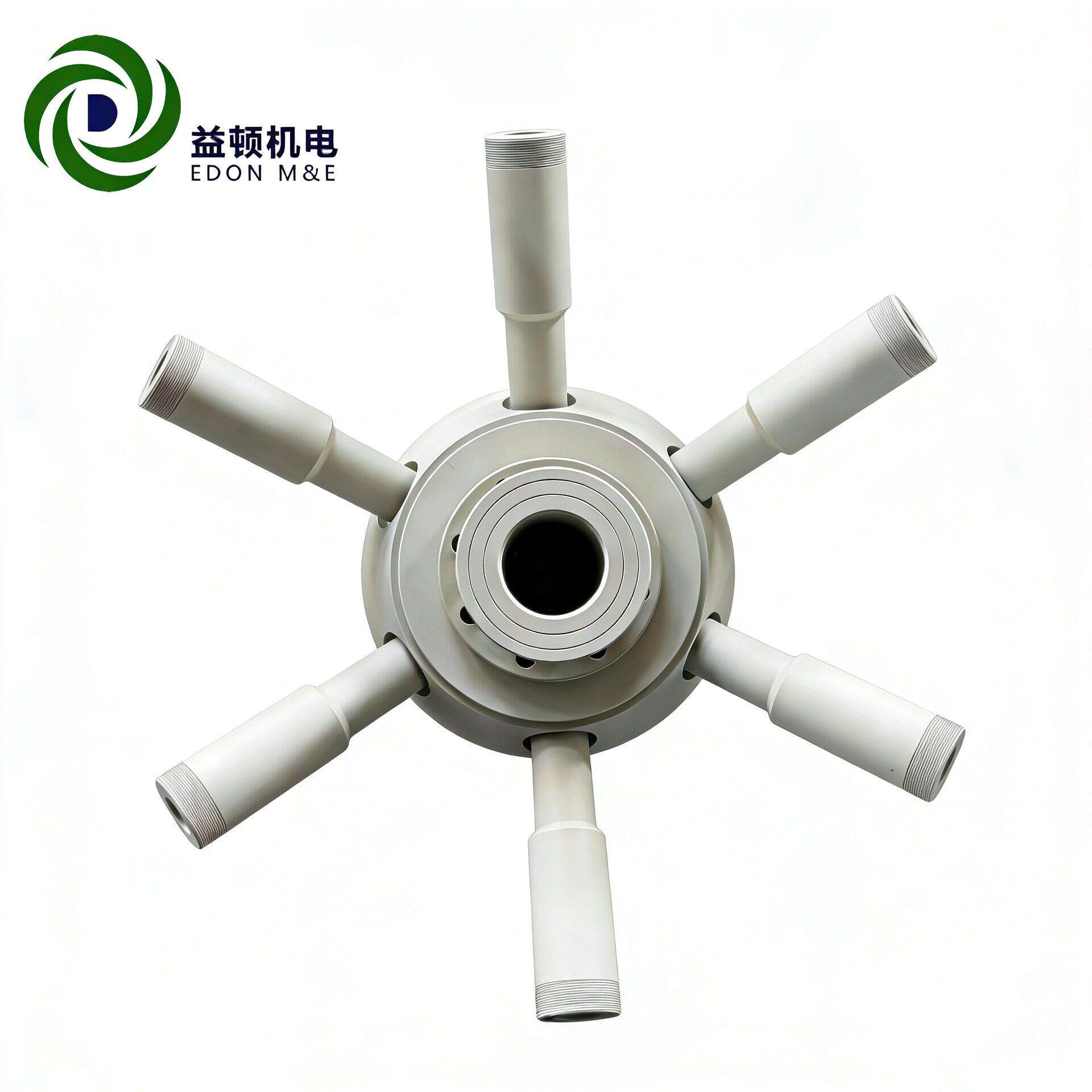 益顿源头工厂多通道射流曝气器PPH材质垃圾渗滤液等污水处理设备
