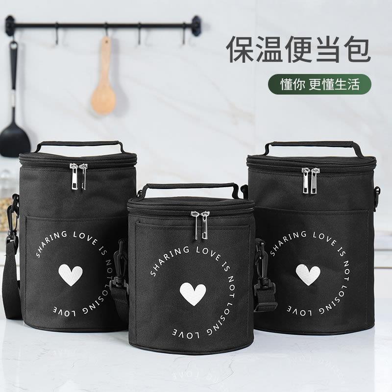 新款大号保温便当防水多功能带饭包铝箔手提加厚外出饭盒袋
