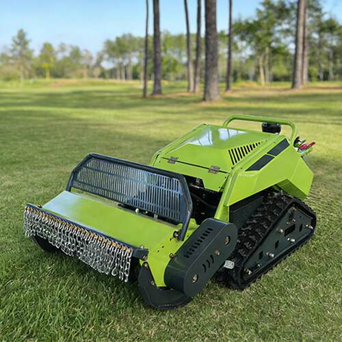 外贸出口多功能碎草机除草回填旋耕一机多用大功率遥控柴油割草机